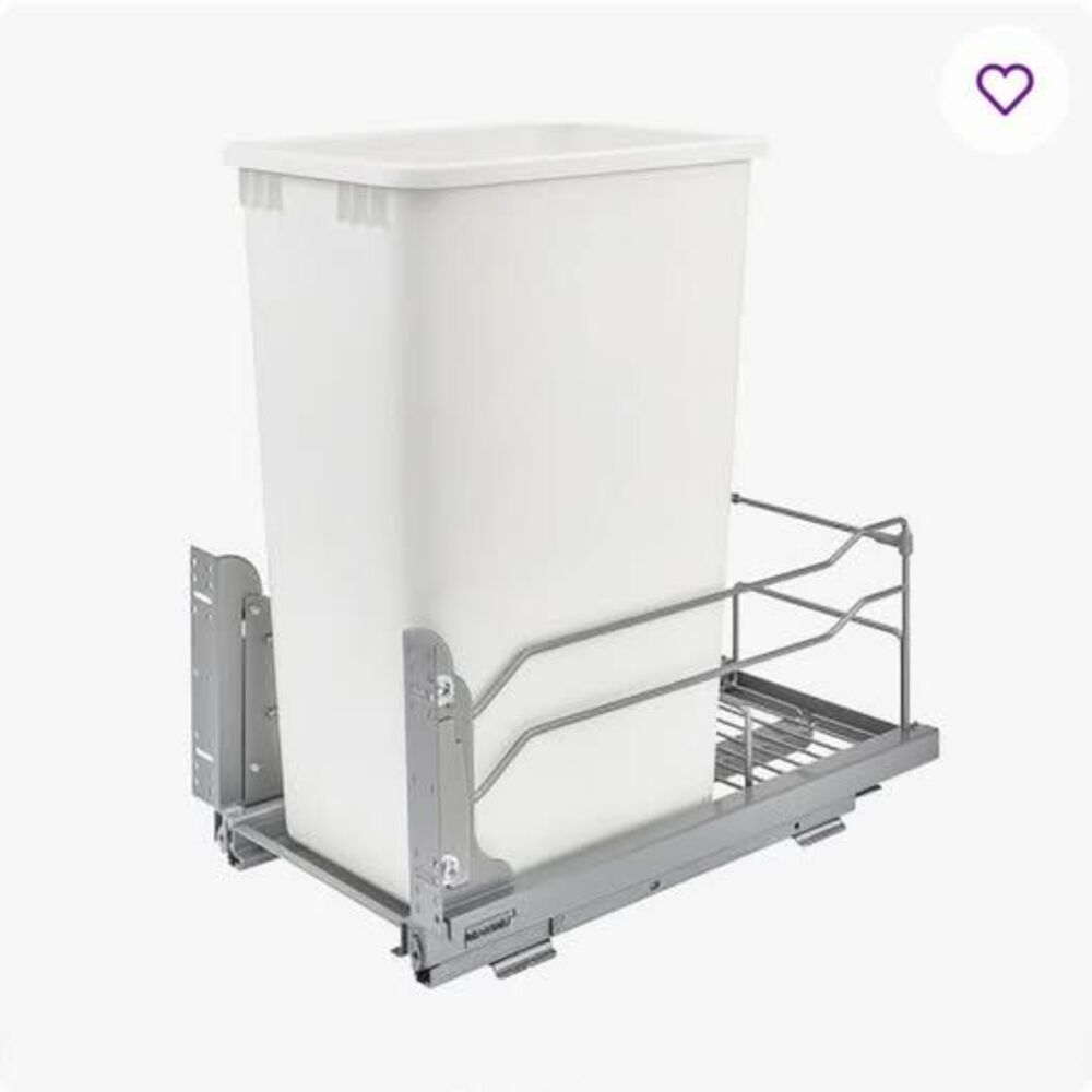 Pullout kitchen trash can kit-NIB